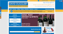 Desktop Screenshot of davidduggleby.com